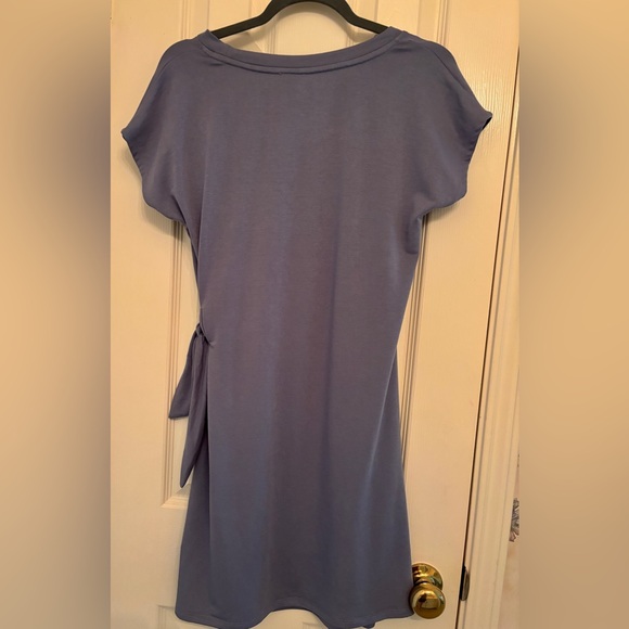 Cable & Gauge Faux Wrap Tshirt Dress - Picture 2 of 3